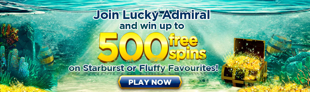 free spins UK at Lucky Admiral