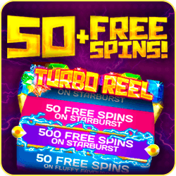 50 free spins